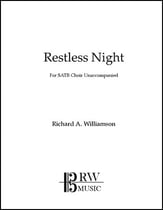 Restless Night SATB choral sheet music cover